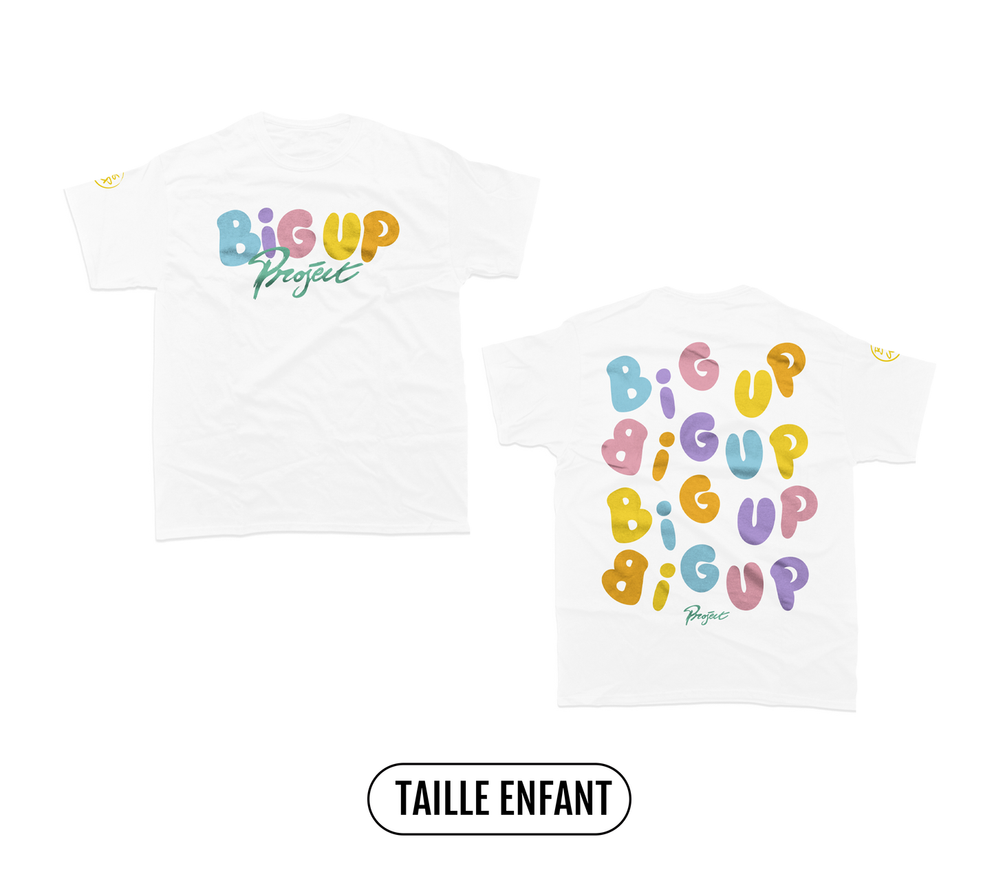 T-SHIRT ENFANT "BIG UP COLORS"