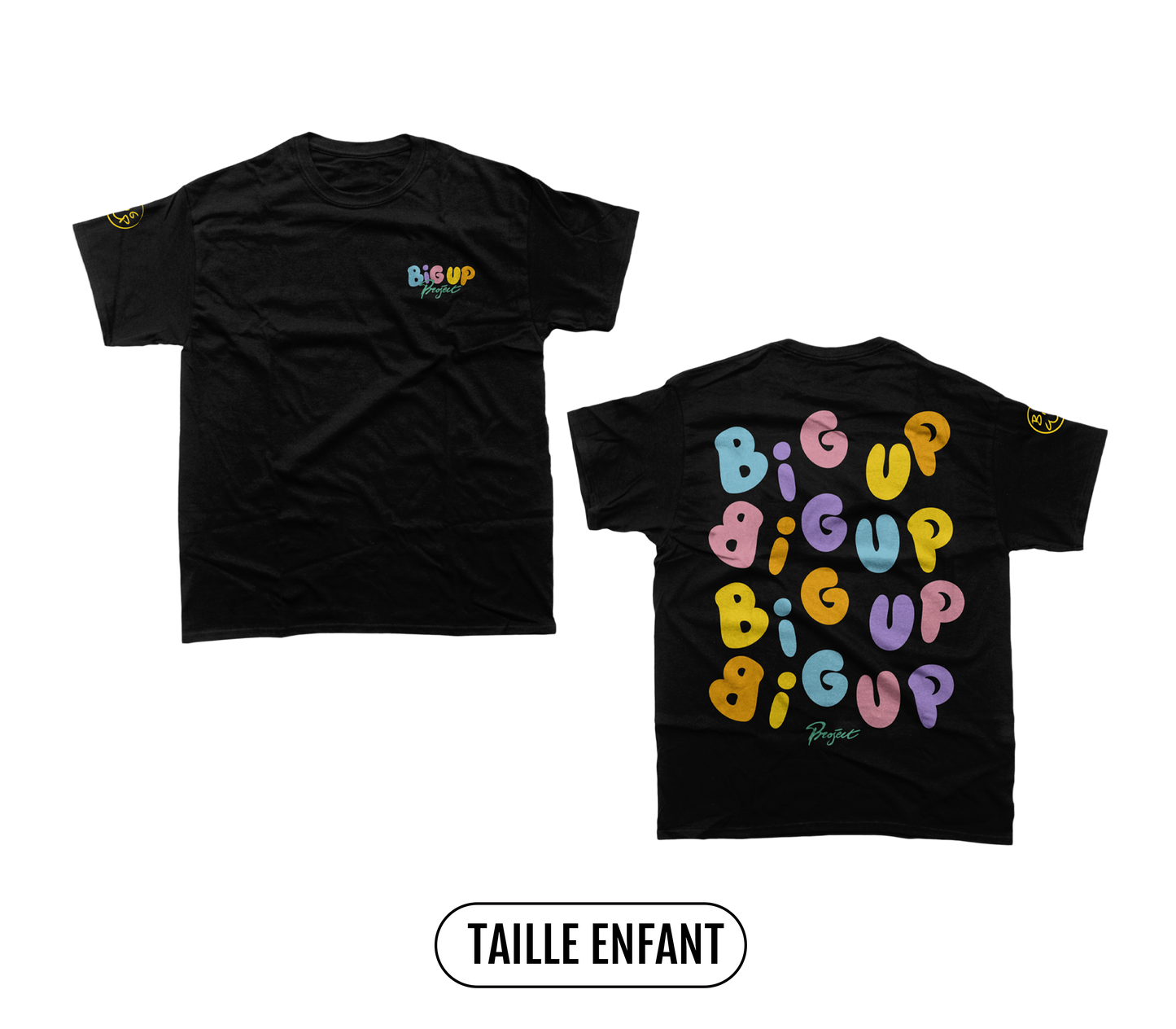 T-SHIRT ENFANT "BIG UP COLORS"