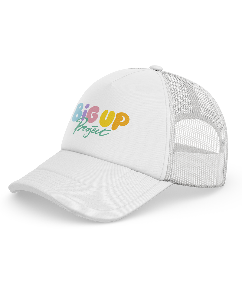 CASQUETTE TRUCKER BLANCHE "BIG UP PROJECT"