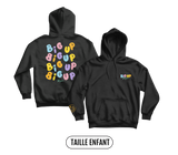 SWEAT-CAPUCHE ENFANT "BIG UP COLORS"