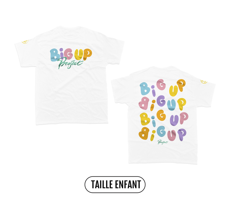 T-SHIRT ENFANT "BIG UP COLORS"