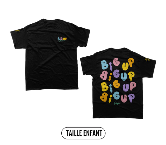 T-SHIRT ENFANT "BIG UP COLORS"