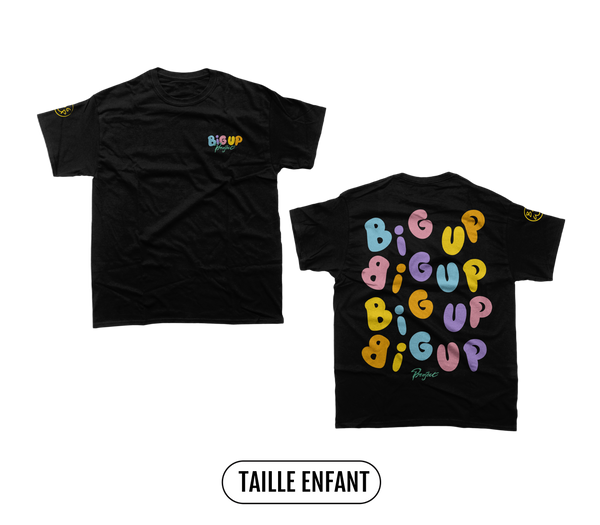 T-SHIRT ENFANT "BIG UP COLORS"